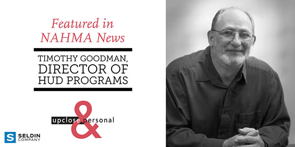 NAHMA News: Up Close & Personal with Timothy Goodman, SHCM