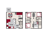 Featherstone Apartments Floorplan 3