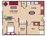 Linden Place - Council Bluffs Floorplan 1