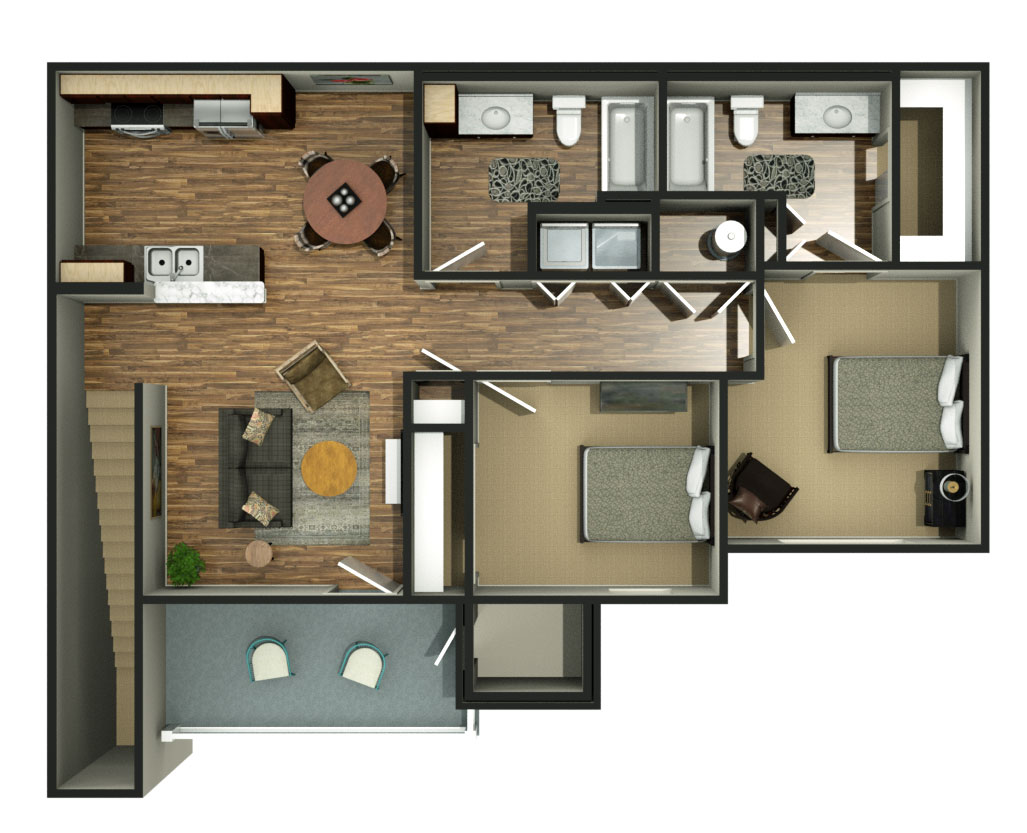 The Reserves at Saddlebrook Floorplan 2