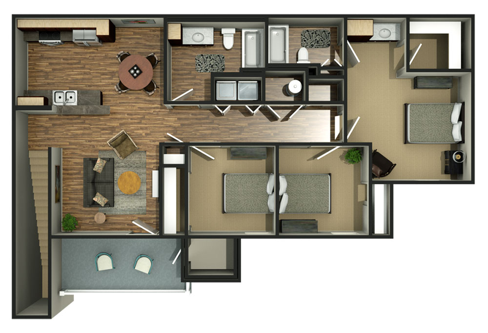 The Reserves at Saddlebrook Floorplan 4