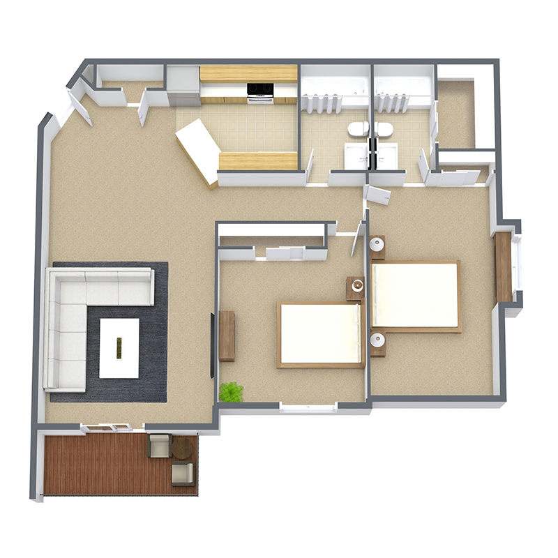 Haven Apartments Floorplan 4