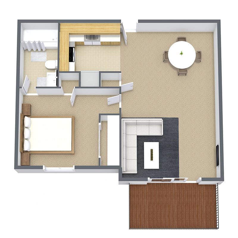 Haven Apartments Floorplan 5
