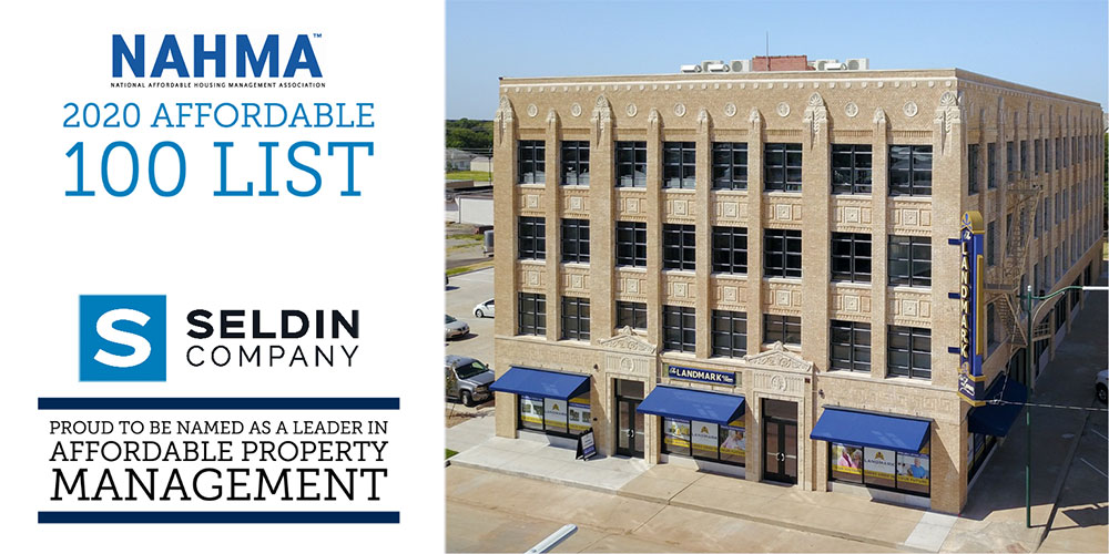 SELDIN COMPANY NAMED ON THE 2020 NAHMA AFFORDABLE 100 LIST