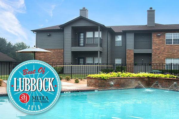 THE WYNDHAM APARTMENTS WINS BEST OF LUBBOCK AWARD