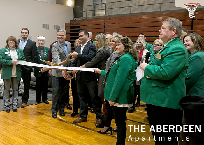 ABERDEEN APARTMENTS HOLDS RIBBON CUTTING
