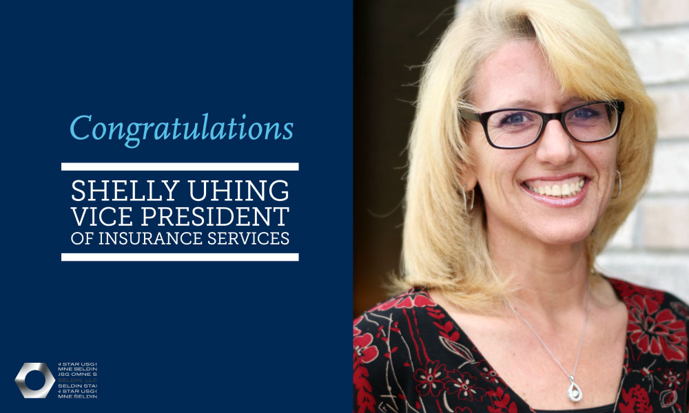 SELDIN PROMOTES SHELLY UHING TO VICE PRESIDENT OF INSURANCE SERVICES