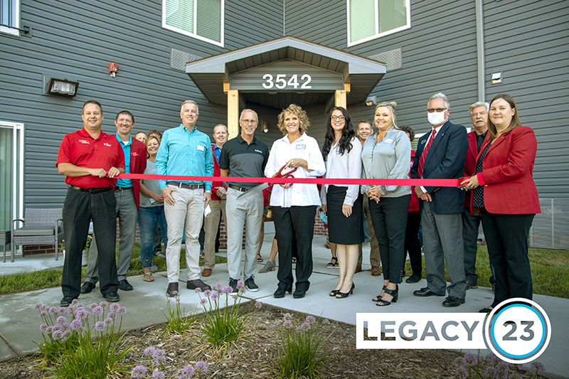 LEGACY 23 HOLDS RIBBON CUTTING